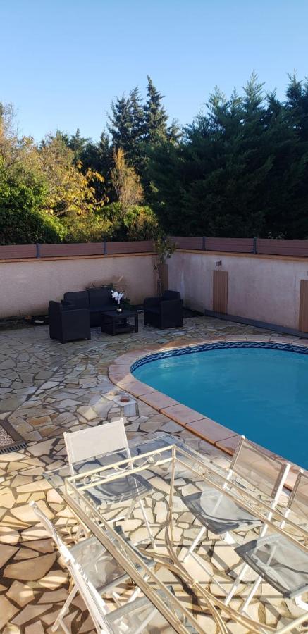 Villa Avec Piscine A St Marie La Mer Sainte-Marie-la-Mer Esterno foto
