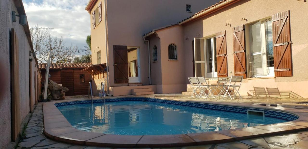 Villa Avec Piscine A St Marie La Mer Sainte-Marie-la-Mer Esterno foto