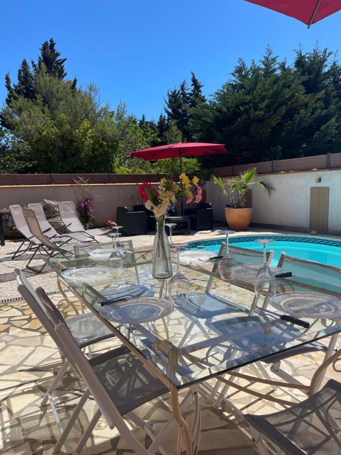 Villa Avec Piscine A St Marie La Mer Sainte-Marie-la-Mer Esterno foto